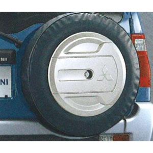 パジェロミニ タイヤカバー(タイル柄) 三菱純正部品 パーツ オプション