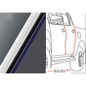 ハイラックス ゲートプロテクター（サイド） トヨタ純正部品 GUN125