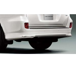 ランドクルーザー200系 リヤバンパーステップガード樹脂 トヨタ純正