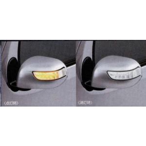 ニッサン日産キューブ LEDウインカークロームメッキ ドアミラー サイドミラー キューブ ウインカー付きドアミラーカバー（#CAH・#QAB） 日産純正部品
