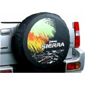 スズキジムニーシエラ純正スペアタイヤ タイヤカバー　SUZUKI JIMNY ジムニー スペアタイヤカバー スズキ純正部品 パーツ オプション