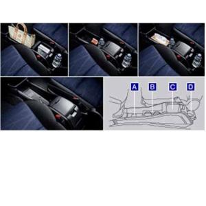 トヨタ（TOYOTA） ○純正部品トヨタ ウィッシュコンソールボックス