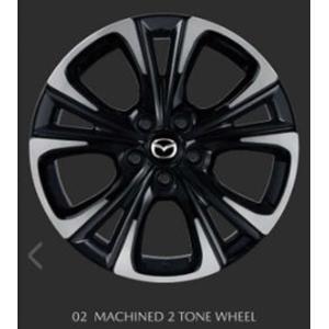 CX-30 MAZDAオリジナル切削アルミホイール（18×7.0）2トーンの本体のみ 1本より販売 ※ホイールナット、エアバルブは別売｜suzukimotors-dop-net