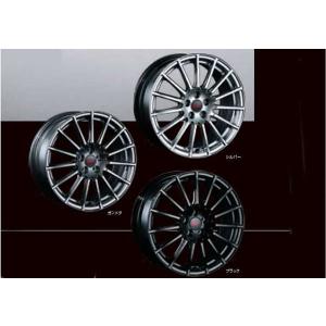 スバル フォレスター STI Sport アルミホイール18㌅【2本×2-②】 ホイールセット18インチ 7.5J（シルバー／ガンメタ／ブラック