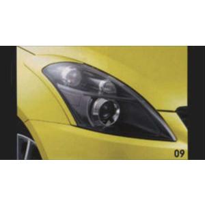 スイフト スポーツ／ヘッドランプガーニッシュ 左右セット  スズキ純正部品 パーツ オプション