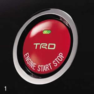 TRD プッシュスタートスイッチ [ MS422-00001(89611-SP000 ] ベルタ
