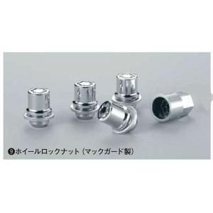 アウトランダーPHEV RALLIART ブラックホイールロックナット