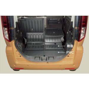 スペーシアカスタム　純正ラゲッジマット(バンパーカバー付) スペーシア ラゲッジマット/バンパーカバー付（後席スライド操作