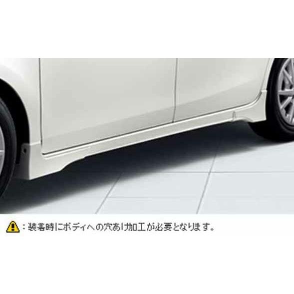 プリウスα サイドスパッツ 一台分  トヨタ純正部品 パーツ オプション