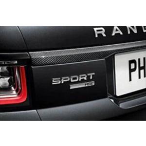 レンジローバースポーツ テールゲートトリム ※カーボンファイバー 18MY- LR098814 ランドローバー純正部品 LW3 パーツ オプション｜suzukimotors-dop-net