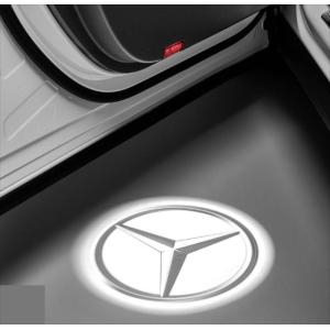 EQB LEDロゴプロジェクター ※フロントドア左右2個セット ベンツ純正