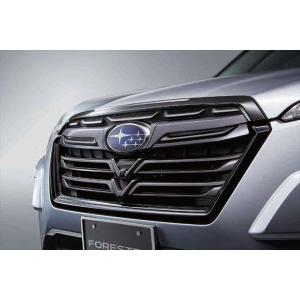フォレスター フロントグリル ブラック&オレンジ スバル純正部品 SKE