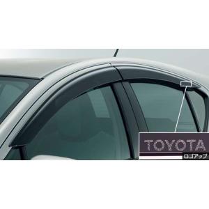 アクア　純正　サイドバイザー トヨタ（TOYOTA） アクア 10系 3型：純正 サイドバイザー（ベーシック