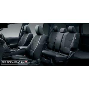 ランドクルーザー300 革調シートカバー ※1台分 トヨタ純正部品