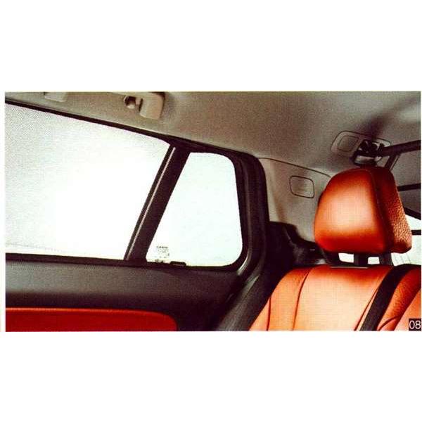 Ｖ60 Ｓ60 サンシェード（Ｖ60） リアドア用（左右セット）  ボルボ純正部品 パーツ オプショ...