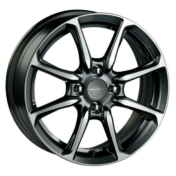 フィット 15インチ アルミホイール(MS-025 切削／プラウドシルバー塗装) ※1本からの販売 ...
