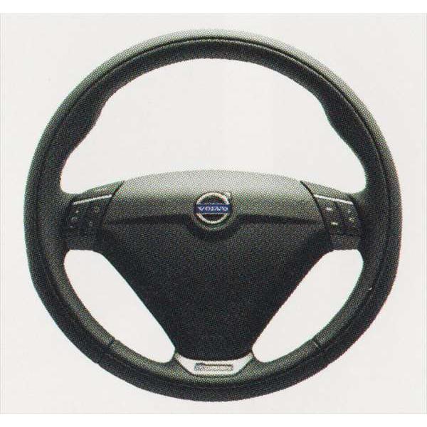 XC90 本革巻/アルミインレイ スポーツステアリングホイール  ボルボ純正部品 パーツ オプション
