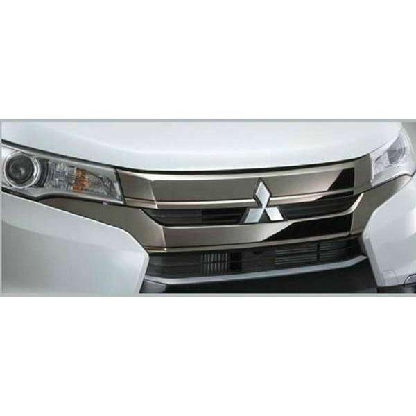 ekワゴン フロントグリル（ダーククロームメッキ）  三菱純正部品 パーツ オプション