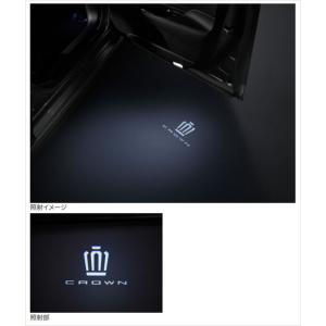 クラウン TOYOTA トヨタ 純正 プロジェクションカーテシイルミ