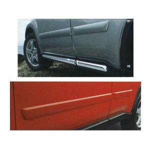 エクストレイル サイドガードモール/ホワイトパール（３Ｐ） 日産純正