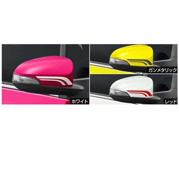 ヴィッツ ドアミラーデカール トヨタ純正部品 NHP130 NSP130 KSP130  パーツ オ...
