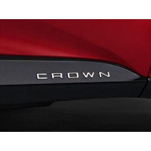クラウンスポーツ サイドエンブレム（CROWN） トヨタ純正部品 AZSH36W パーツ オプション