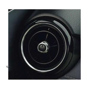 マツダ（Mazda） エアコンルーバー(サテンクロームメッキ)1ヶ ND 