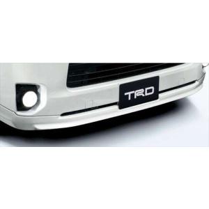 TRD フロントスポイラー ホワイトパールCS(070) ハイエースバン TRD フロントスポイラー ホワイトパールCS(070) ハイエースバン