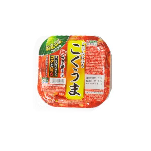 東海こくうま 熟うま辛キムチ (200g×48個) 東海漬物株式会社 6×8 送料無料