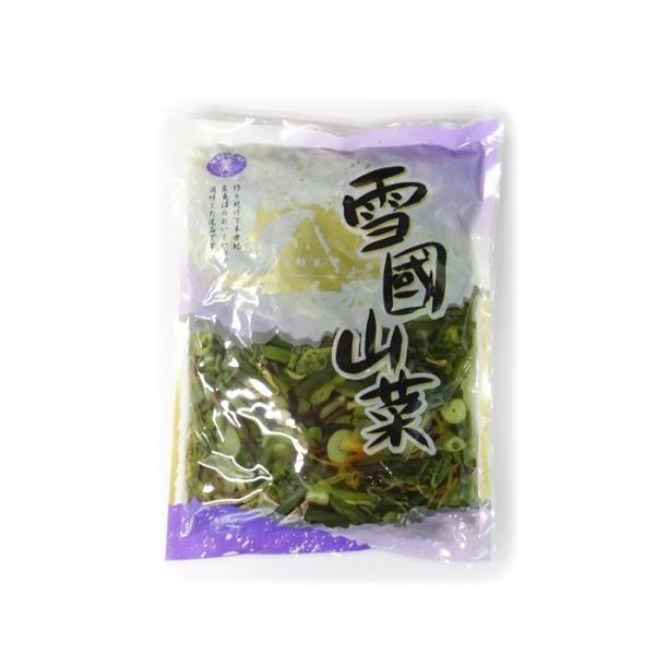 雪国山菜 (固形量800g(内容総量1キロ)×15袋) 株式会社松美産業 送料無料
