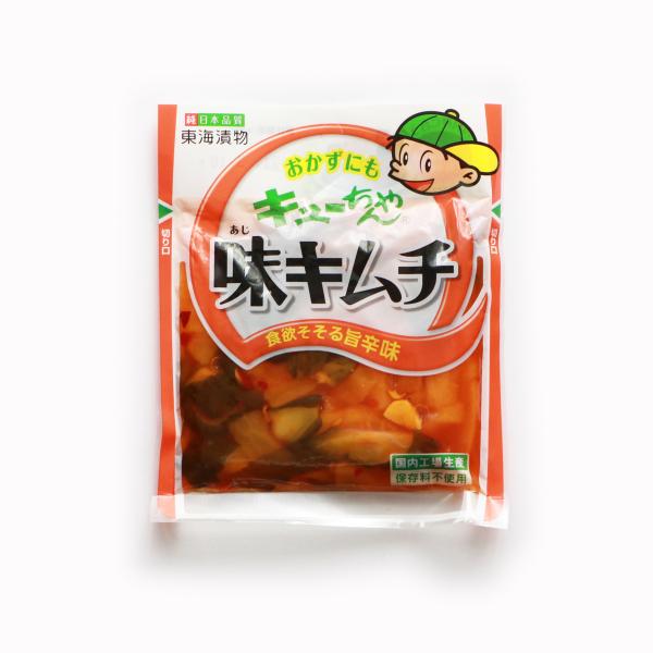 キュ-ちゃんシリーズ 味キムチ (90g×80袋) 東海漬物株式会社 10×8 送料無料