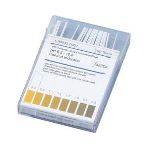 メルク pHストリップ pH試験紙 特殊領域用 pH6.5〜10.0