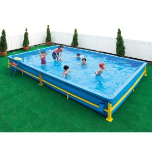 かんたん プール アットパン 3×5m 26名用 ※メーカー直送品：代引不可