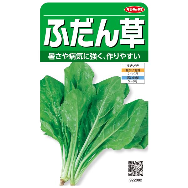 野菜種子「ふだん草」30ml（約150本分）（サカタのタネ）【送料込み】フダン草 フダンナ イツモナ...
