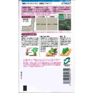 野菜種子 高品質ミニトマト「サマー千果」 7粒...の詳細画像1