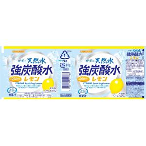 サンガリア 伊賀の天然水 強炭酸水レモン 10...の詳細画像2