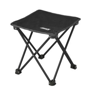 Coleman(コールマン) コンパクトトレッキングスツール ブラック 2000021982 アウトドア キャンプ 公園 収納ケース付き レジャー
