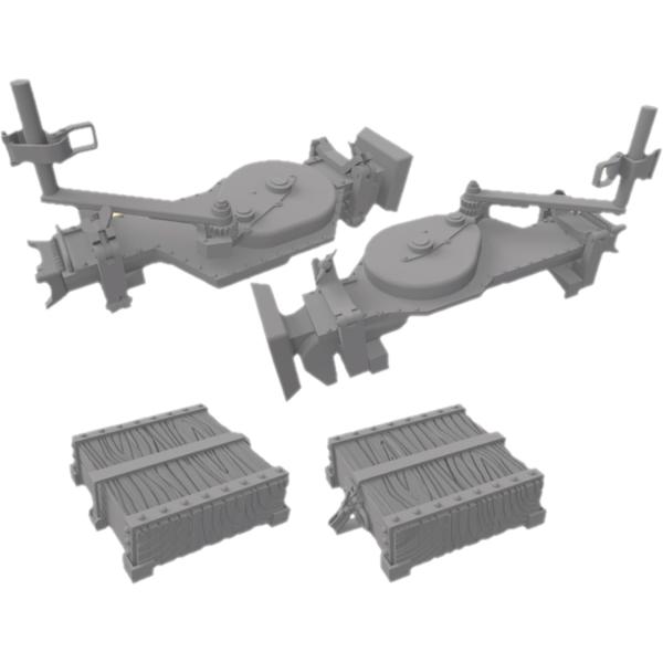 パッションモデルズ 1/35 タイガー I 20t ジャッキセット 3Dプリンター製 プラモデル用パ...