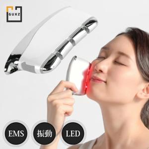 美顔器 EMS リフトアップ効果 led美顔器 母の日 フェイシャルネックケアリフ 電動かっさ かっさ美顔器 振動 温熱 全身マッサージ プレゼント