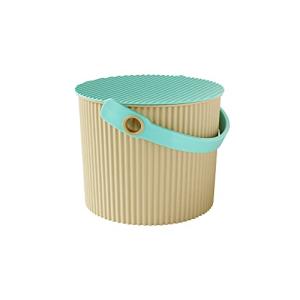 八幡化成 フタ付きバケツ グリーン mini 4L way-be フレイチェアーバケット 236412