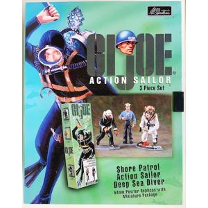 GI JOE ACTION SAILOR 3ピースセット　ウィリアムブリテン　アクションフィギュア