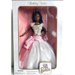 バービーBarbieドール"BirthdayWishes CollectorEdition FIRST IN A SERIES"バースデーウィッシュファーストインアシリーズ　黒人　マテル　コレクション｜suzuyatoy