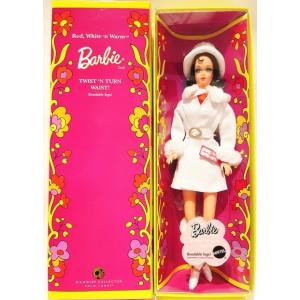 Red, White 'n Warm Barbie Doll -レッド、ホワイトアンドウォーム 復刻版ドール 人形(K9142)11000体世界生産数　ゴールドラベル　マテル　昭和レトロ人形｜Toys雑貨SUZUYA