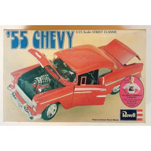 REVELL　55 シェビー CHEVY Street Classic 1/25 シボレープラスチックモデルキット　模型車｜suzuyatoy