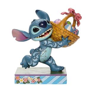 スティッチ　Disney Traditions　スティッチ イースターバスケット　Disney 　イースターエッグ　JimShore