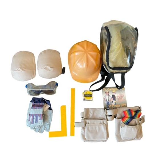 Jr. Contractor's 9 Piece Kit with reusable Backpac...