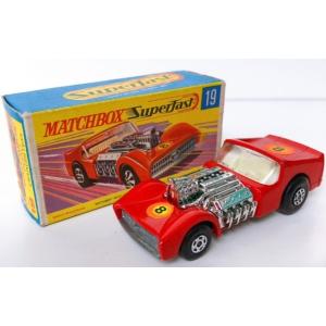 MATCHBOX 1/64 Superfast19 1970年代ミニカー　英国製　LESNEY PRODUCTS&CO.LTD MadeInEngland デットストック品｜suzuyatoy