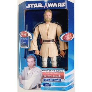 スターウォーズエレクトロニックパドリングフィギュア　オビワンケノービ　エピソード２クローンの攻撃