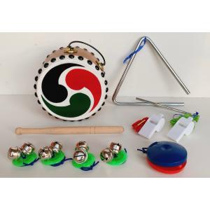 打楽器セット Rhythm リズム遊び リトミック 知育楽器 民族楽器 木製