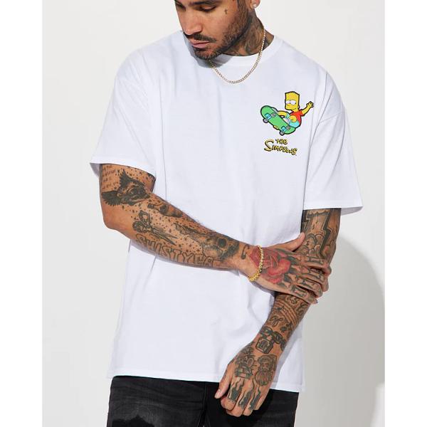 Tシャツ The Simpsons Icons Double Side Graphic Msize